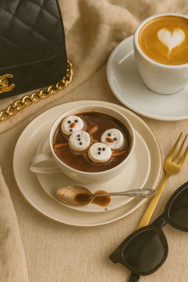 Chocolat chaud de Noël